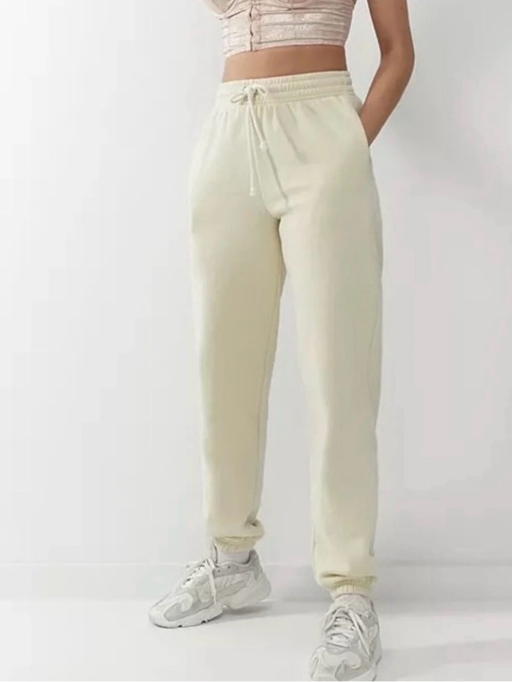 Urban Outfitters Butter Yellow Sweatpant Jogger